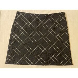 Vince Camuto‎ Women's Size 14 Skirt 18.5" Length Tweed Plaid Casual